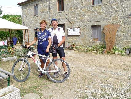 Facciamo gite in bici